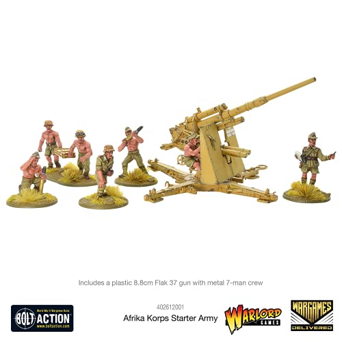 Bolt Action - Germany: Afrika Korps Starter Set + Digital Guide: Armies of Germany 2nd Edition