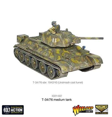 Bolt Action - Soviet Union: Soviet Infantry and T-34/76 Medium Tank Set