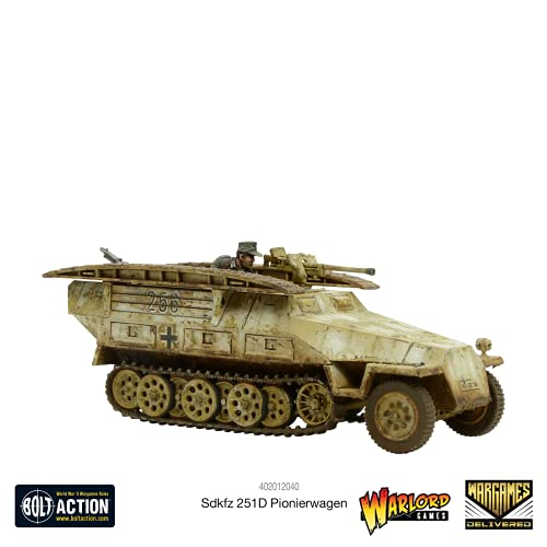 Bolt Action - Tank War: Sd.Kfz 251 D Pionierwagen German Tank + Digital Guide