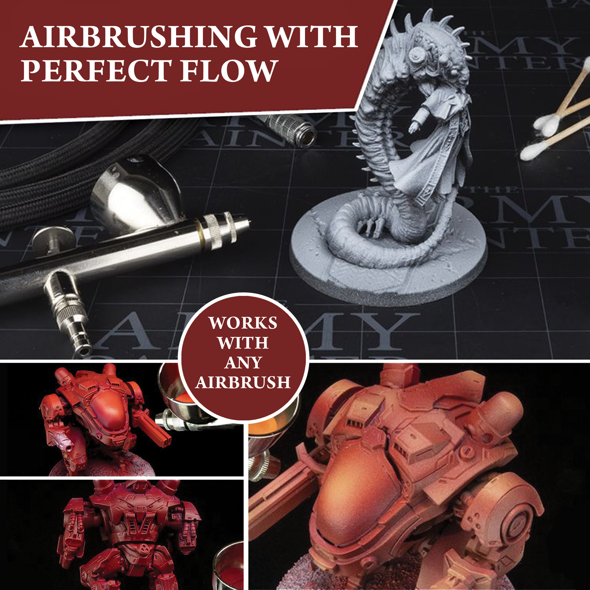 The Army Painter Warpaints Air - Non-Toxic Water Based Airbrush paint –  acrylic paint and primer for Tabletop Roleplaying, Boardgames, and Wargames