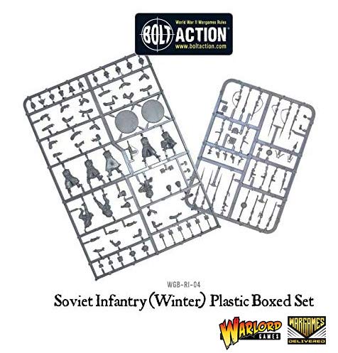 Bolt Action - Soviet Union: Soviet Winter Infantry and KV-1 Heavy Tank Set