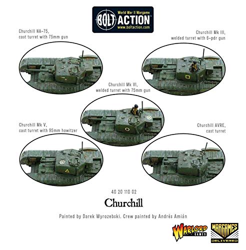 Bolt Action: British Infantry and Churchill Tank Set