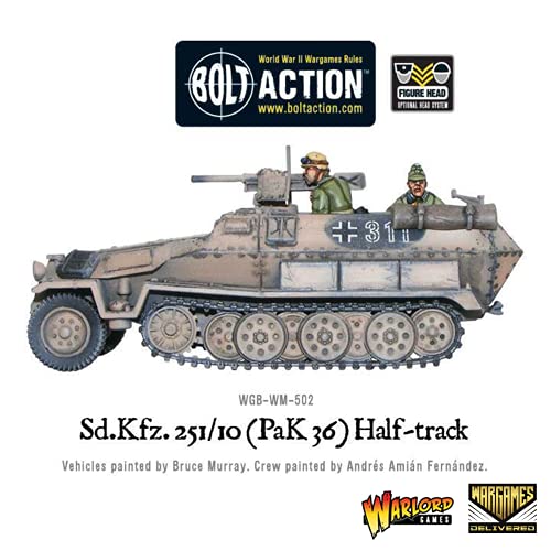Bolt Action - Tank War: Sd.Kfz 251/10 (Pak 36) Half-Track + Digital Guide