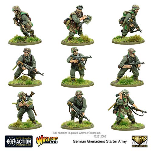 Bolt Action - Germany: German Grenadiers Starter Army and German Army Paint Set