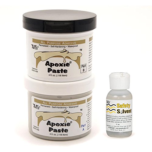 Waterproof Epoxy Putty Adhesive Paste and Safety Solvent Bundle