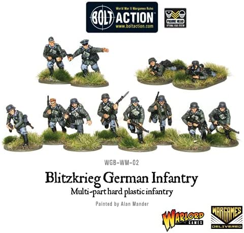 Bolt Action - Germany: Blitzkrieg German Infantry Set + Digital Guide: Battle of France