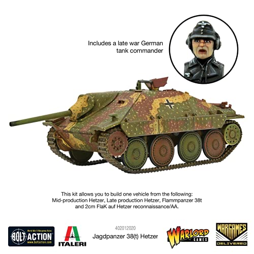Bolt Action - Tank War: Hetzer German Tank + Digital Guide