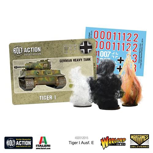 Bolt Action - Tank War: Tiger I Ausf. E Heavy Tank + Digital Guide: Tank War