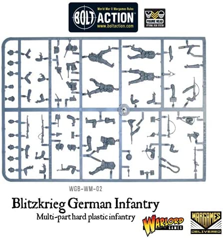 Bolt Action - Germany: Blitzkrieg German Infantry Set + Digital Guide: Battle of France