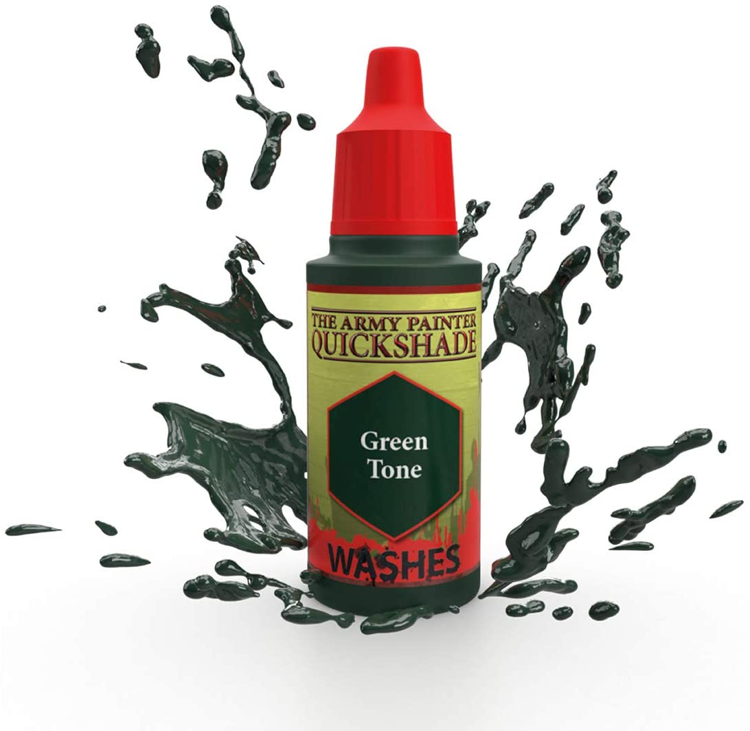 The Army Painter - Quickshade Washes: Green Tone (18ml/0.6oz)