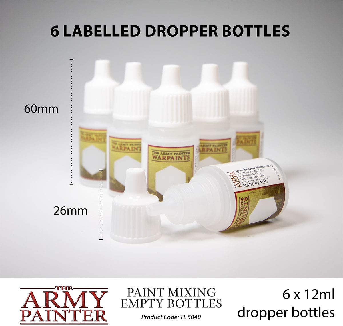 The Army Painter - Paint Empty Mixing Bottles