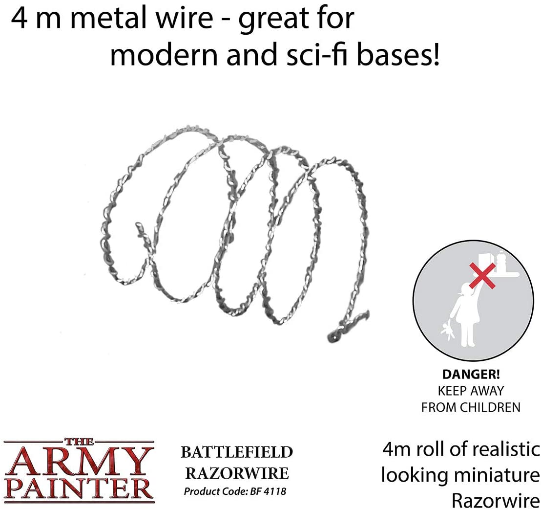 The Army Painter - Battlefield Basing: Razorwire