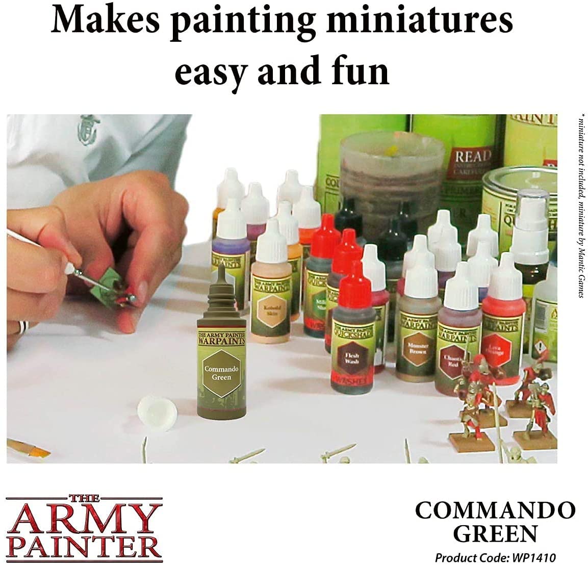 The Army Painter - Warpaints: Commando Green (18ml/0.6oz)