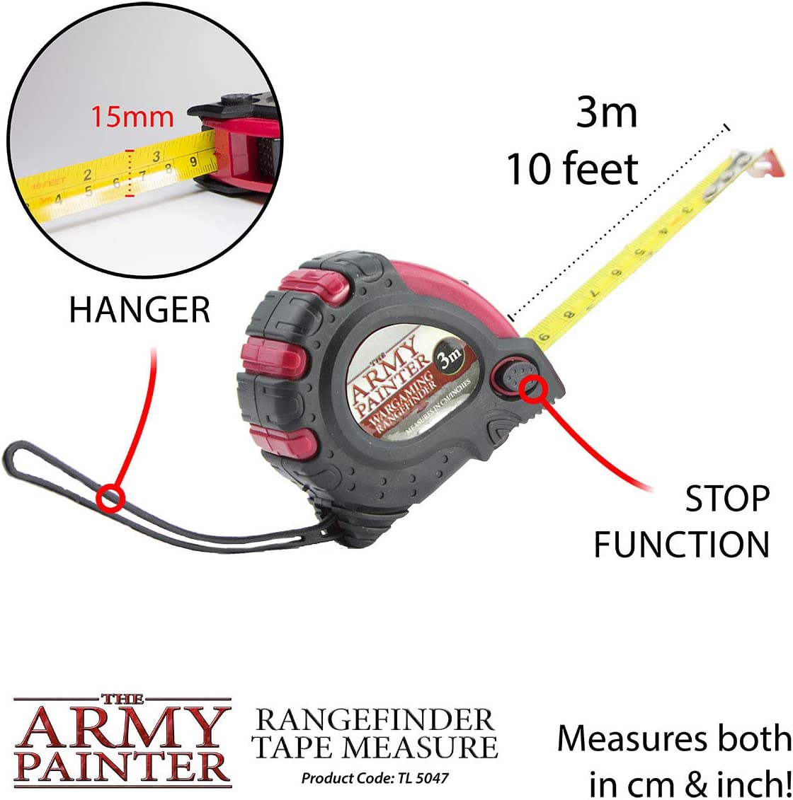 The Army Painter - Rangefinder Tape Measure