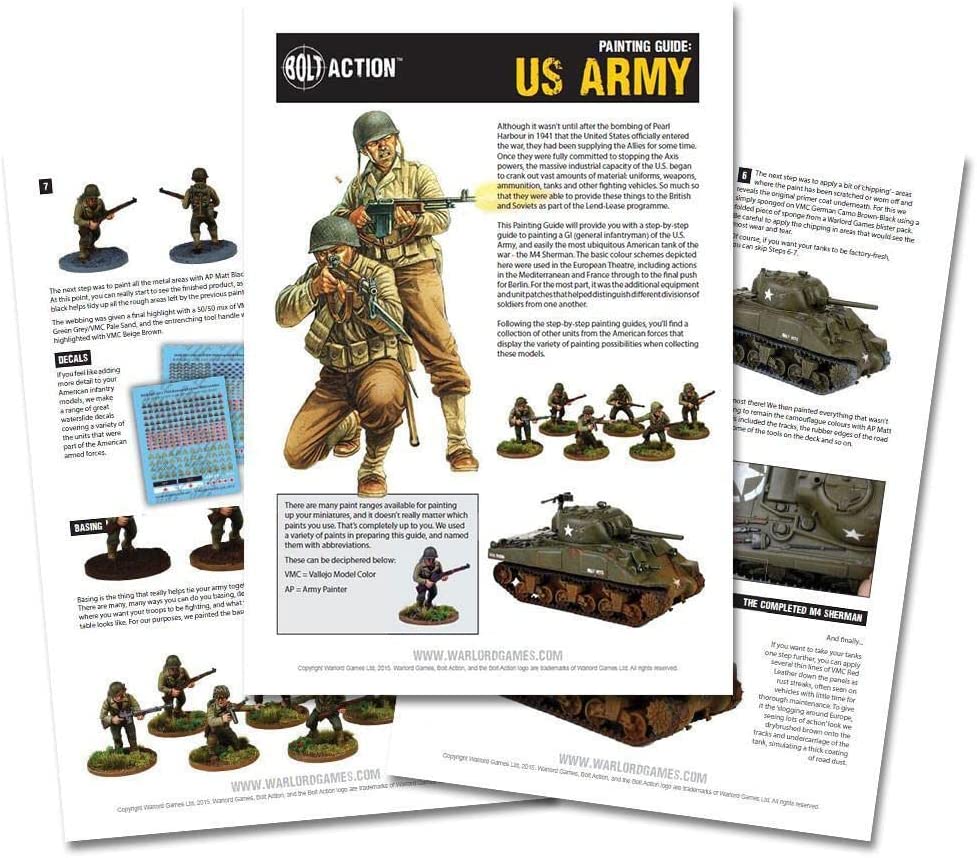 Bolt Action - USA: US Army Starter Set + Digital Guide: Armies of the United States