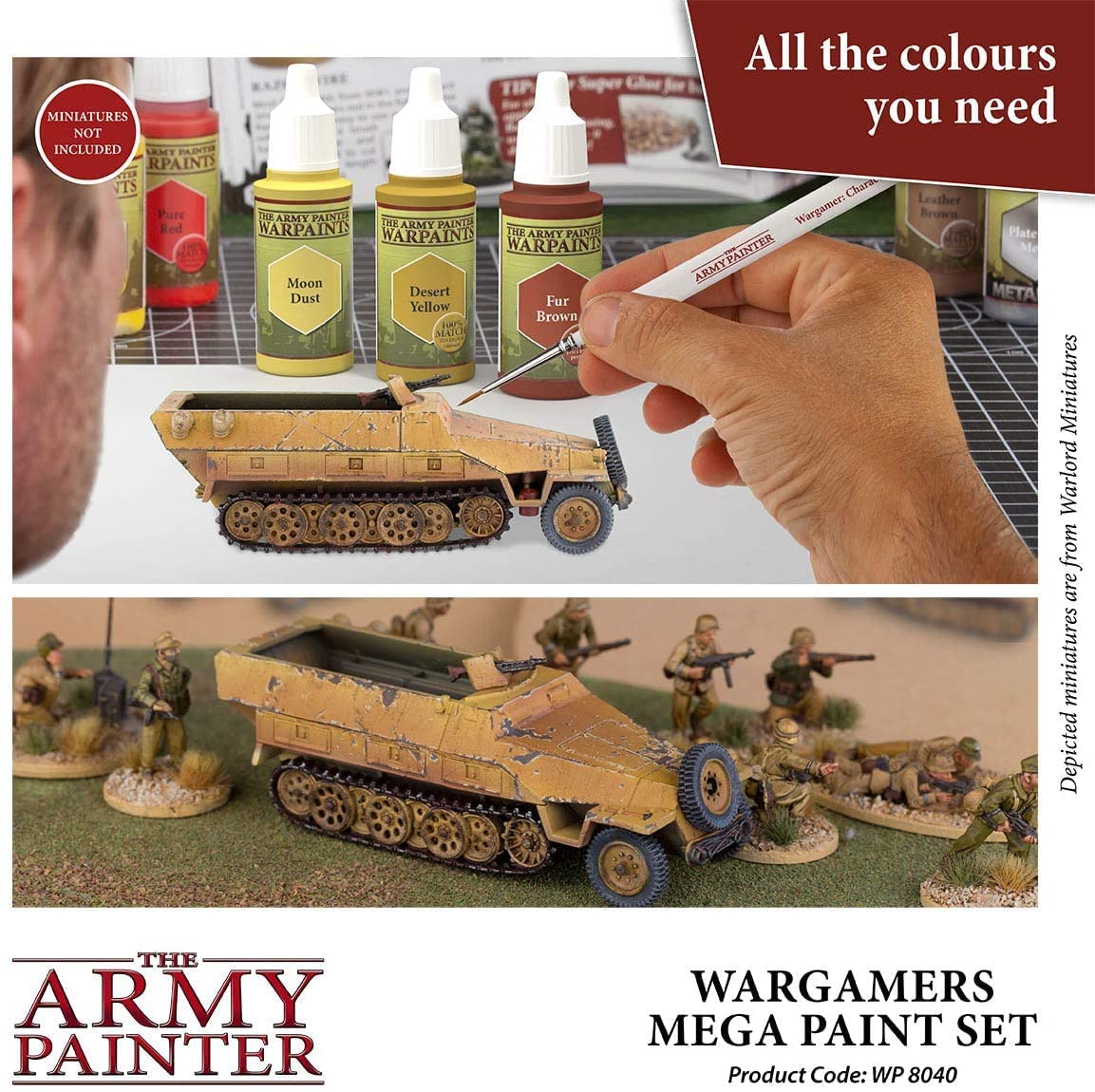 The Army Painter - Wargamers Mega Paint Set