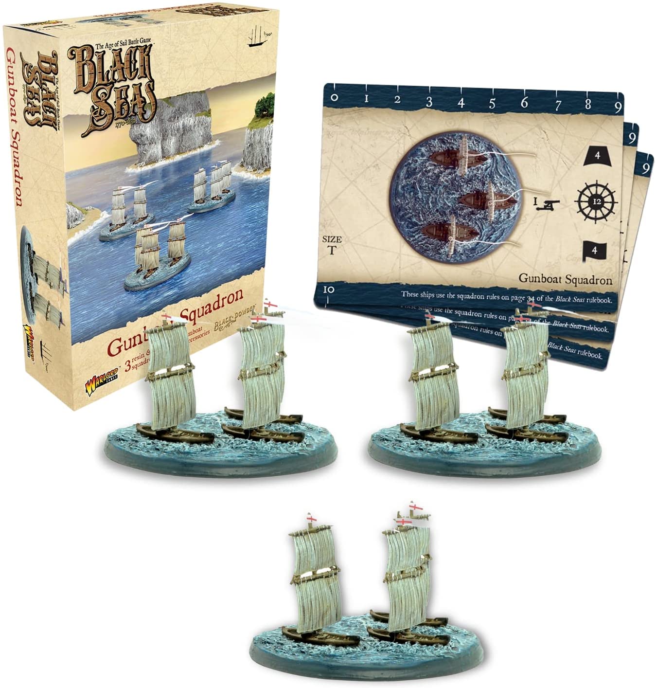 Black Seas - All Fleets: Gunboat Squadron (1770 - 1830) – Wargames ...