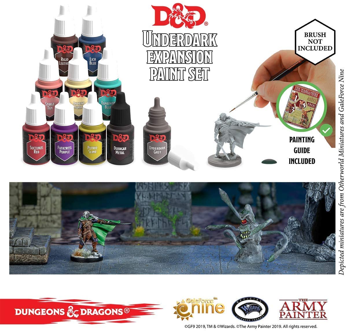 The Army Painter - D&D: Underdark Paint Set