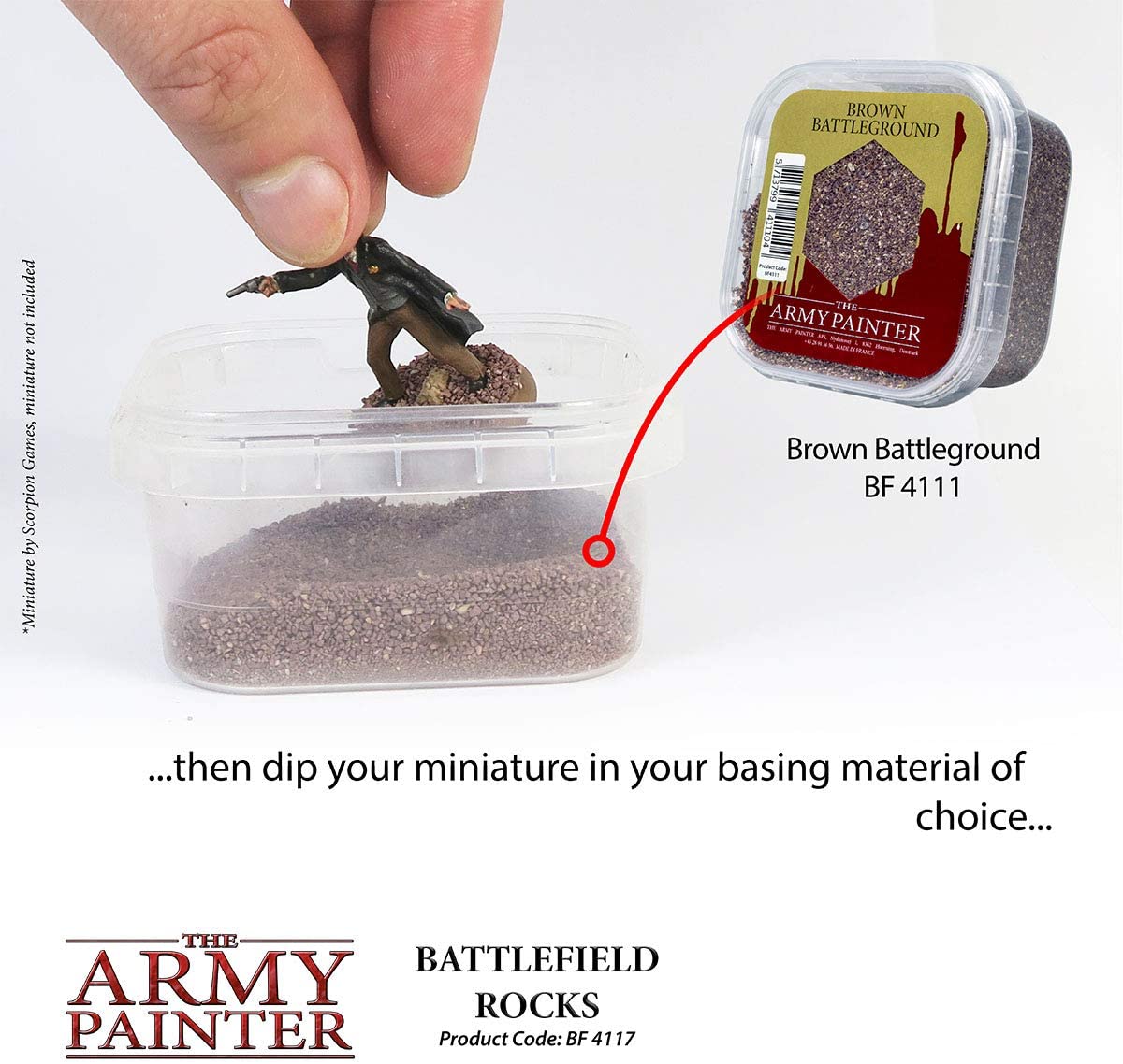 Miniature basing materials