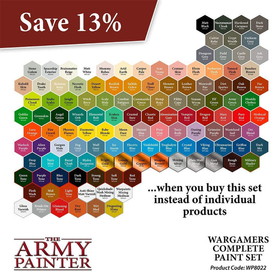 The Army Painter - Wargamers Complete Paint Set