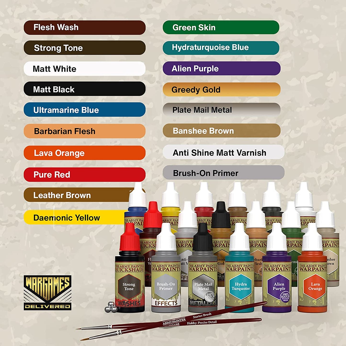 The Army Painter- Starter Selection Hobby Paint Set