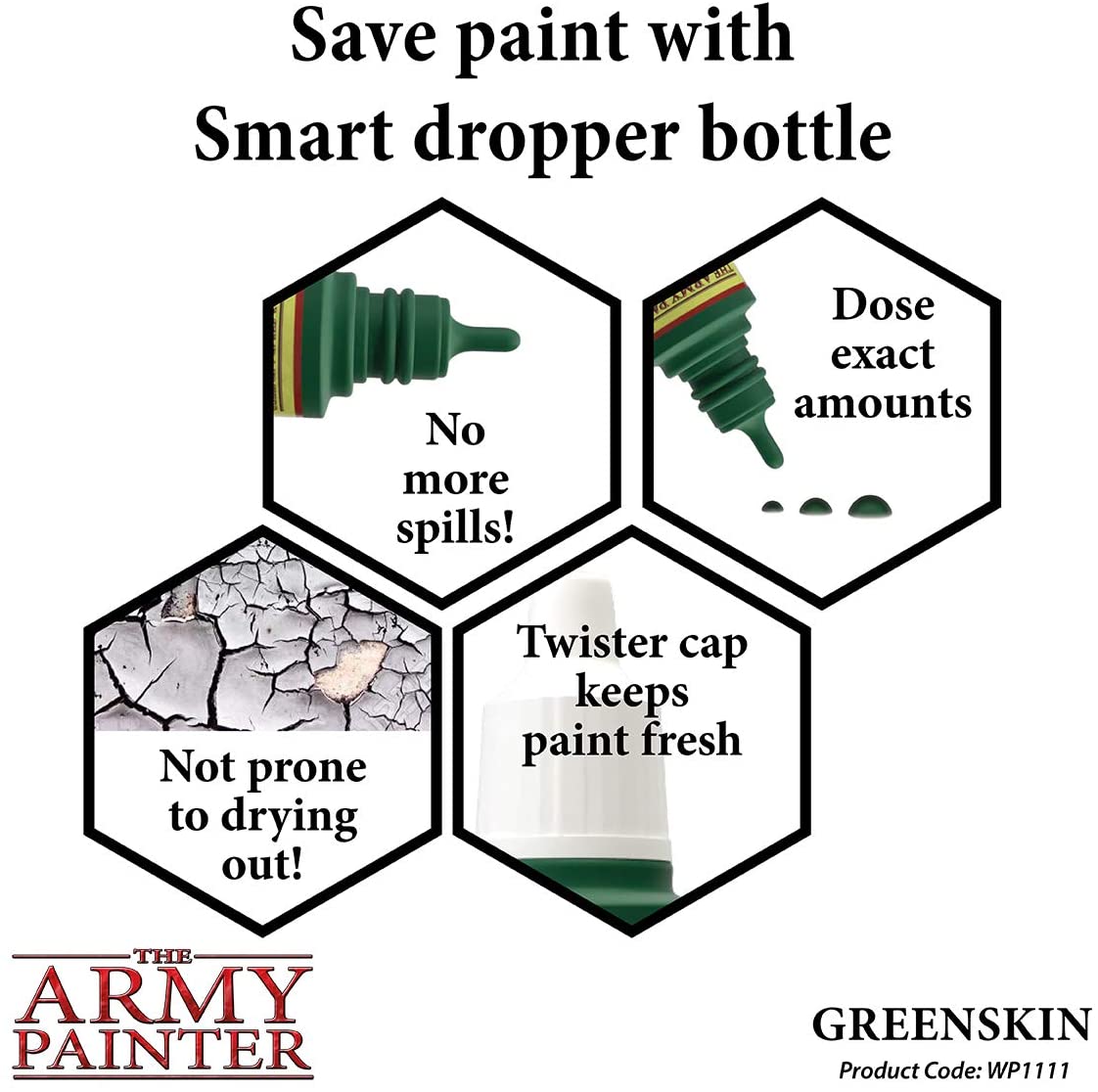 The Army Painter - Warpaints: Greenskin (18ml/0.6oz)