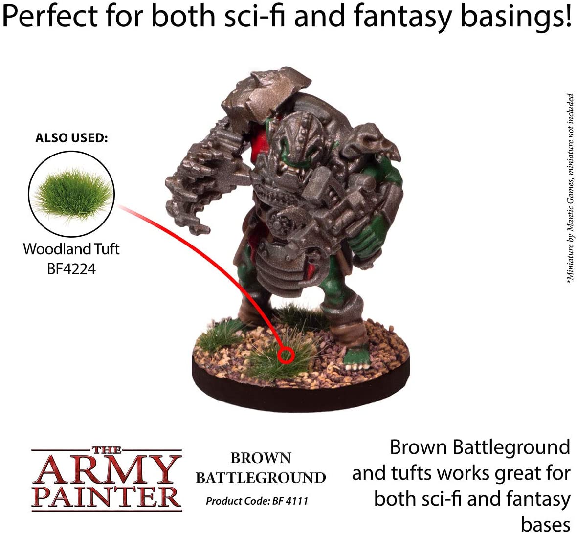 The Army Painter - Battlefield Basing: Brown Battleground