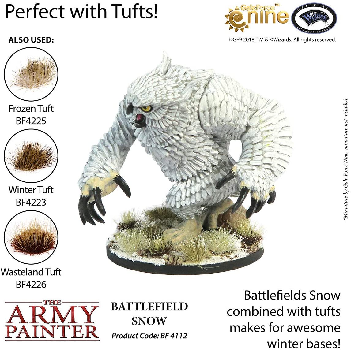 The Army Painter - Battlefield Basing: Snow