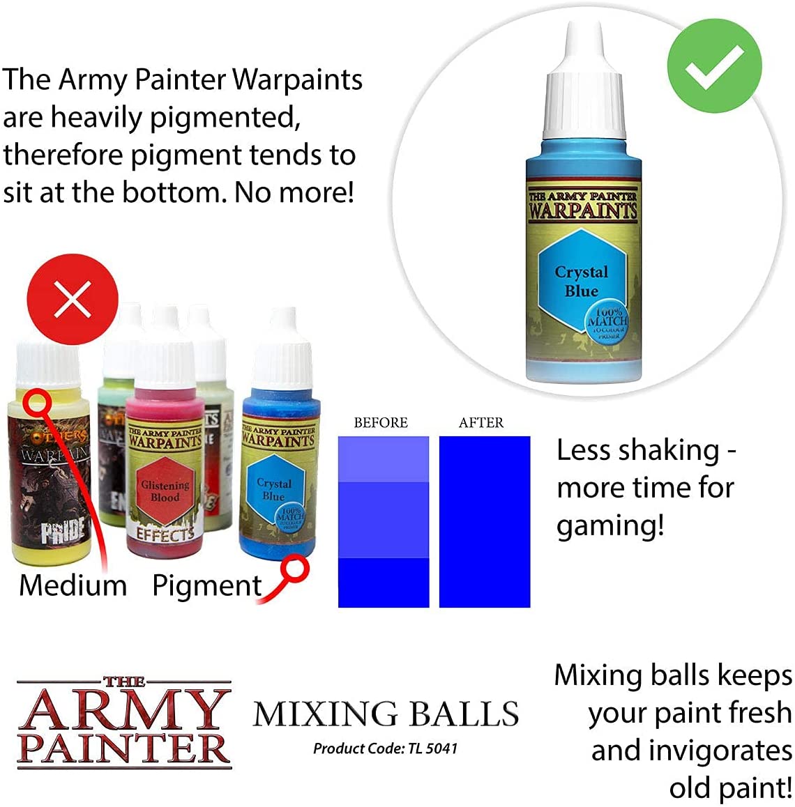 The Army Painter - Paint Mixing Balls
