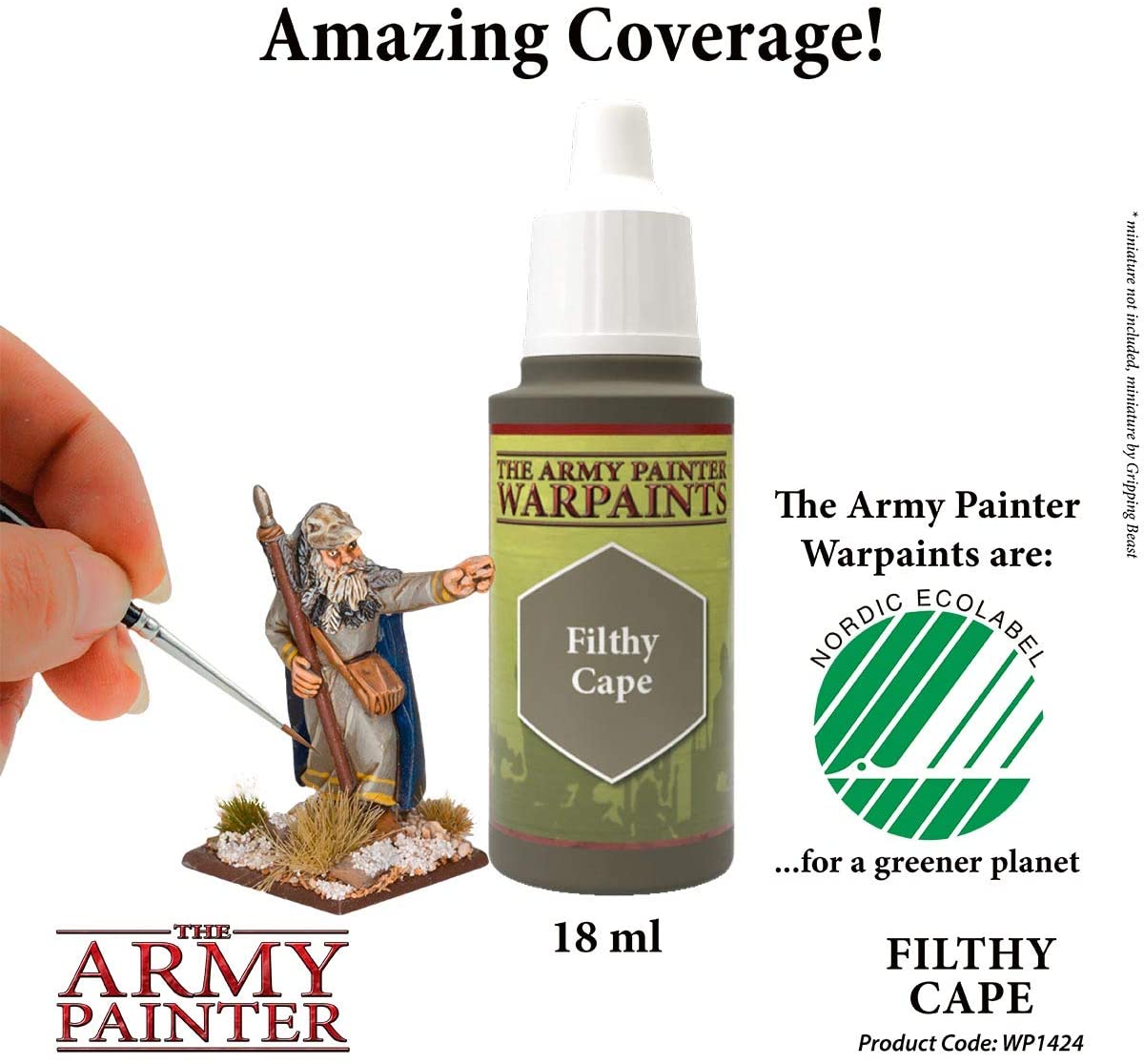 The Army Painter - Warpaints: Filthy Cape (18ml/0.6oz)