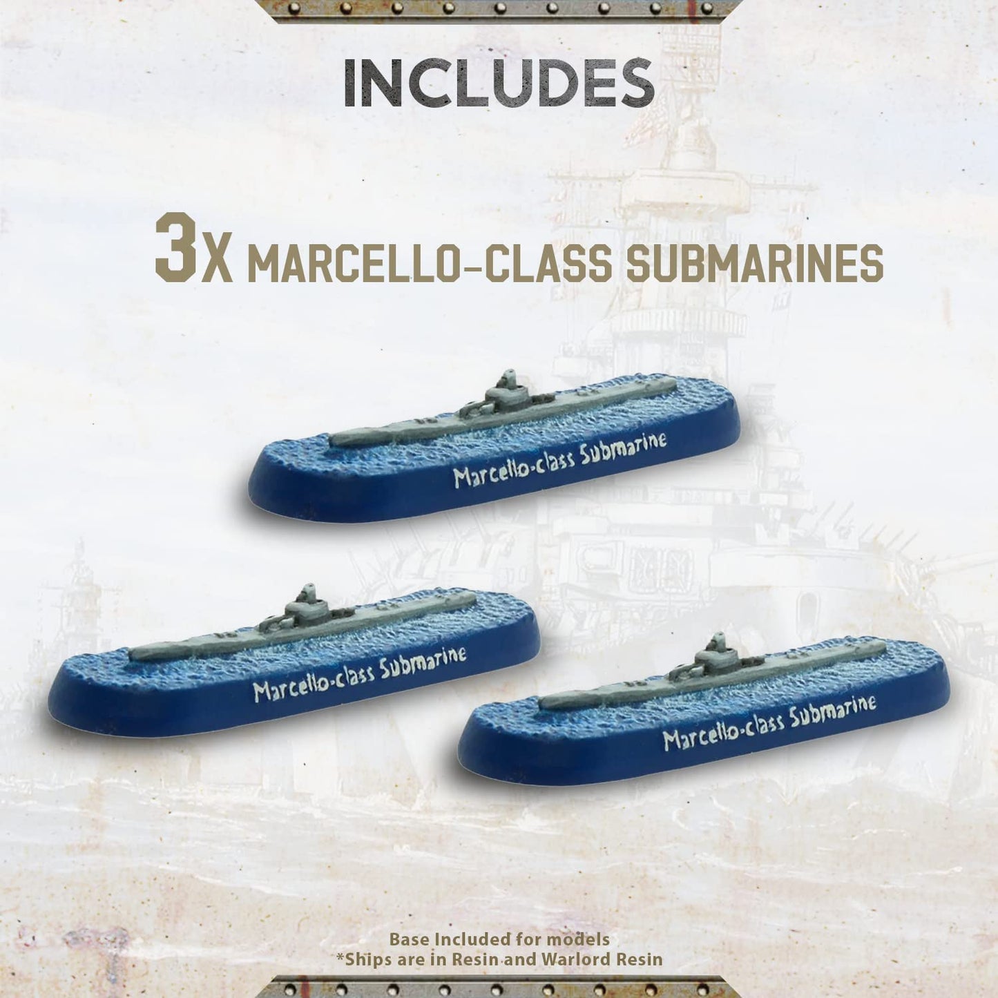 Victory at Sea - Regia Marina: Regia Marina Submarines & MTB Sections