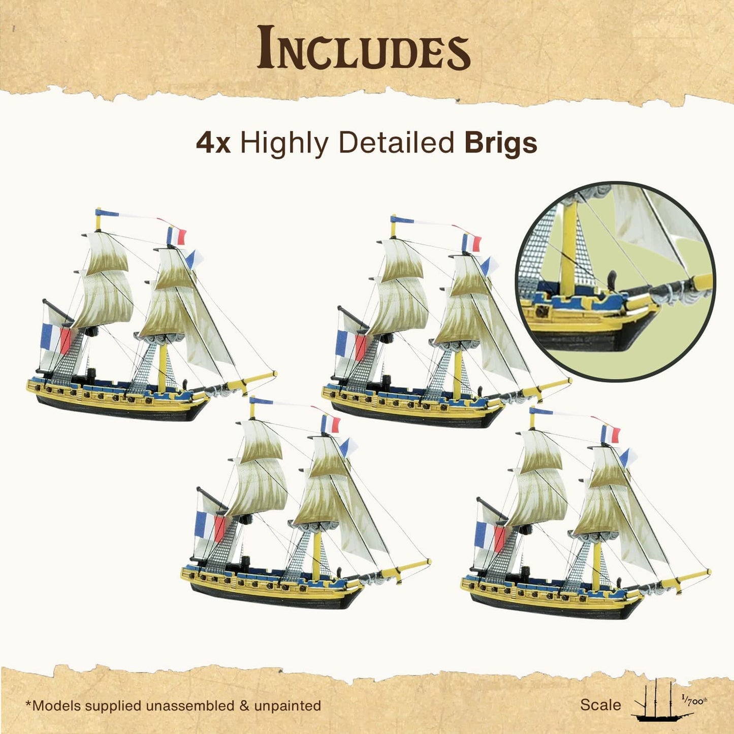 Black Seas - All Fleets: Frigates & Brigs Flotilla (1770 - 1830)