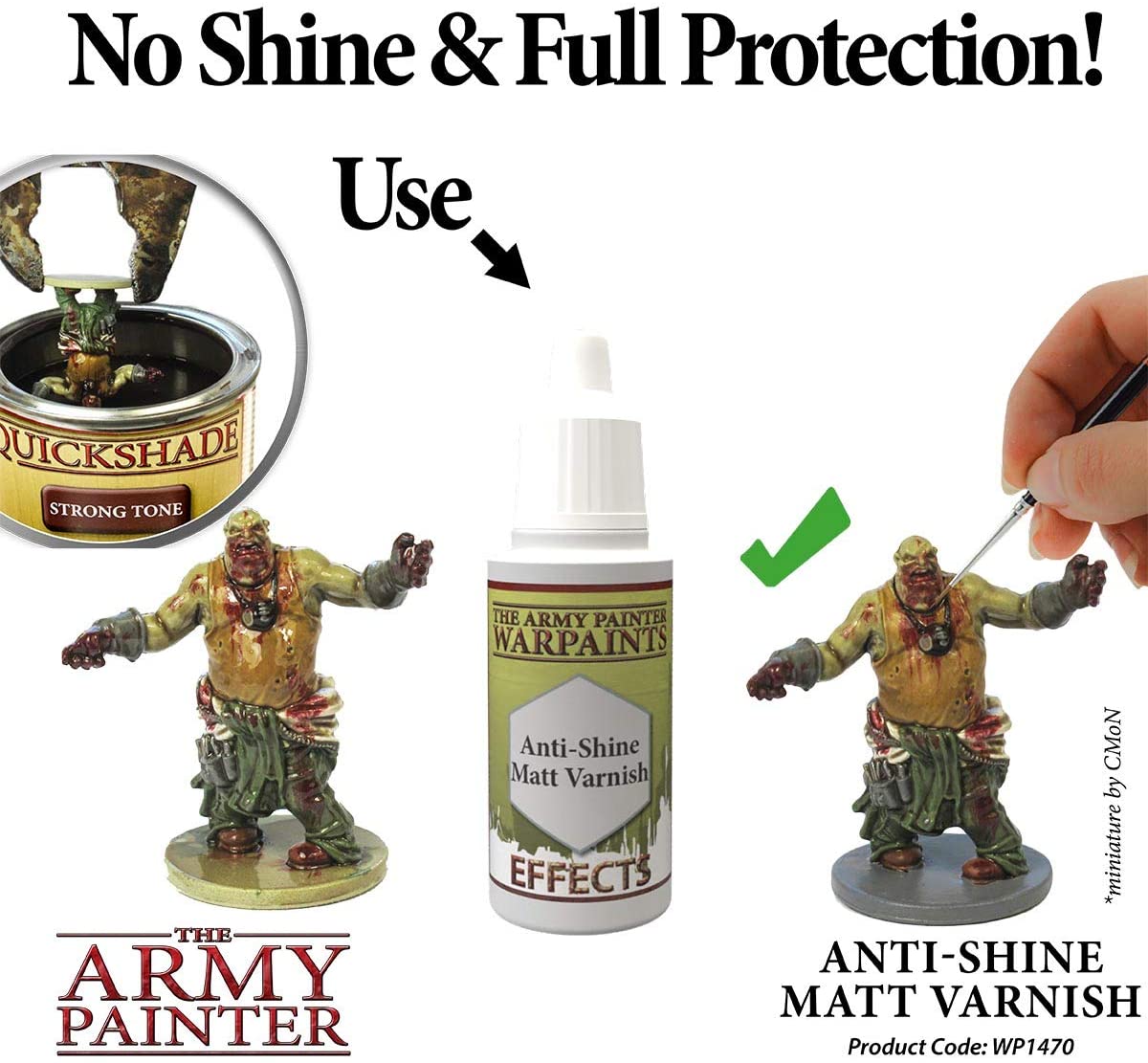 The Army Painter - Warpaints Effects: Anti-Shine Matt Varnish (18ml/0.6oz)