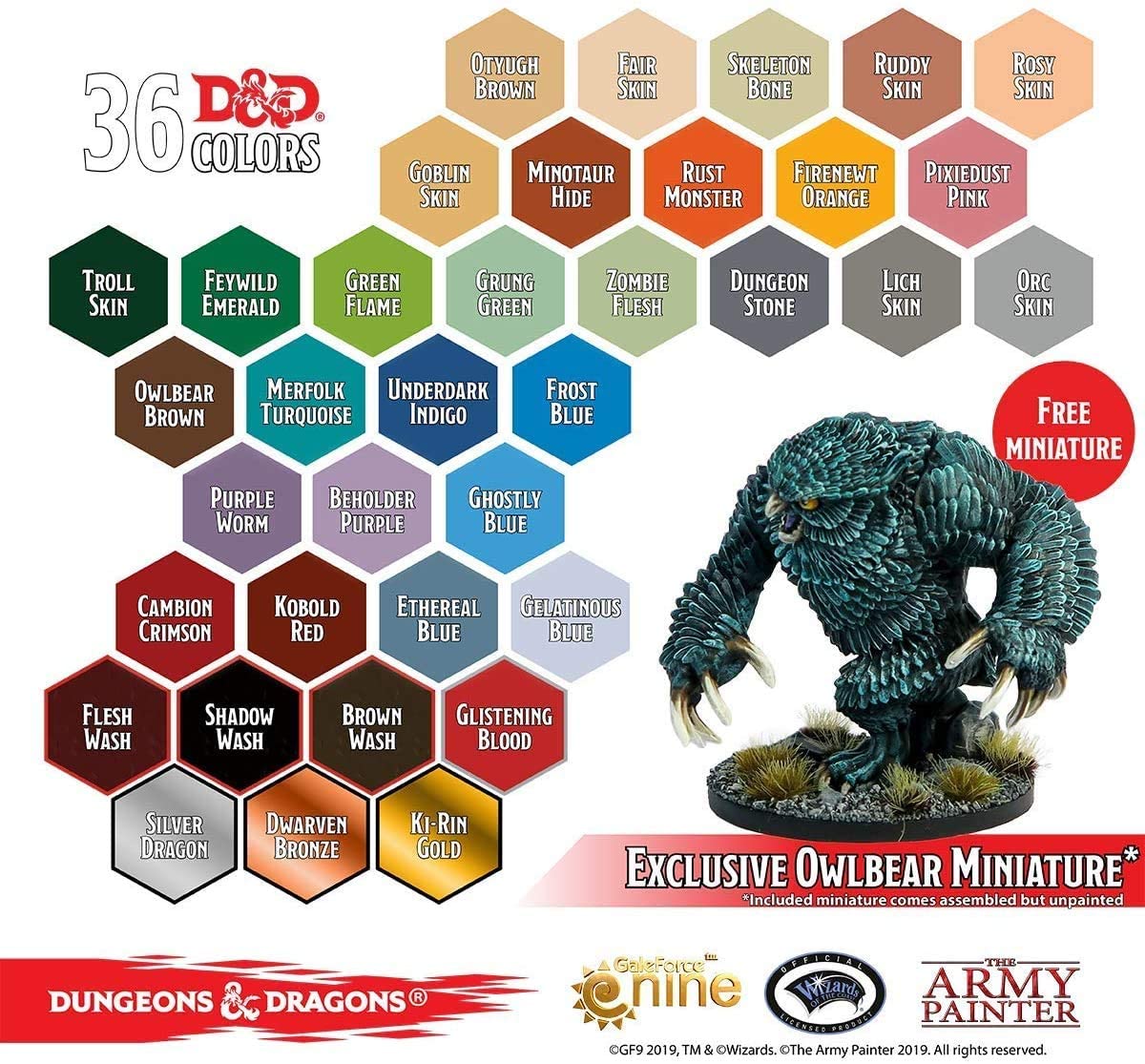 The Army Painter - D&D: Monsters Paint Set