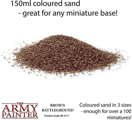 The Army Painter - Battlefield Basing: Brown Battleground