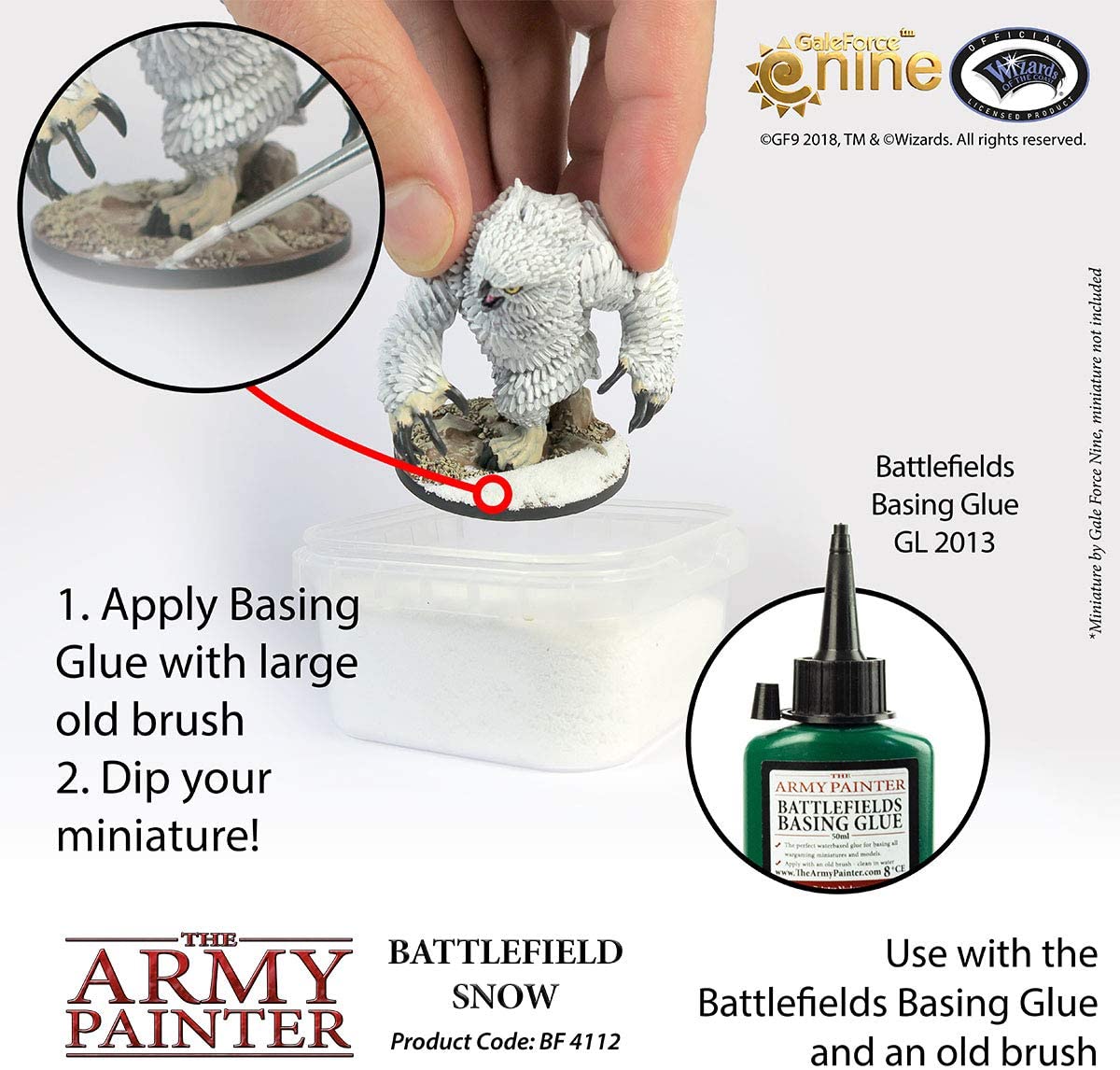 The Army Painter - Battlefield Basing: Snow