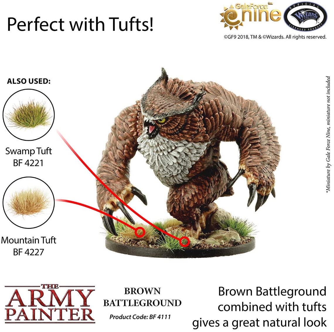 The Army Painter - Battlefield Basing: Brown Battleground