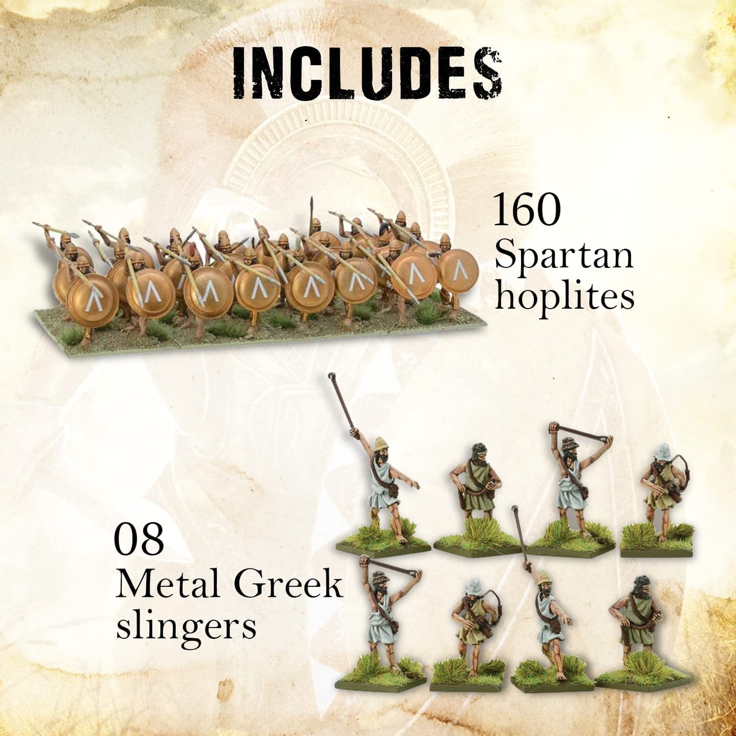 Hail Caesar - Aegean States : Spartan Starter Army