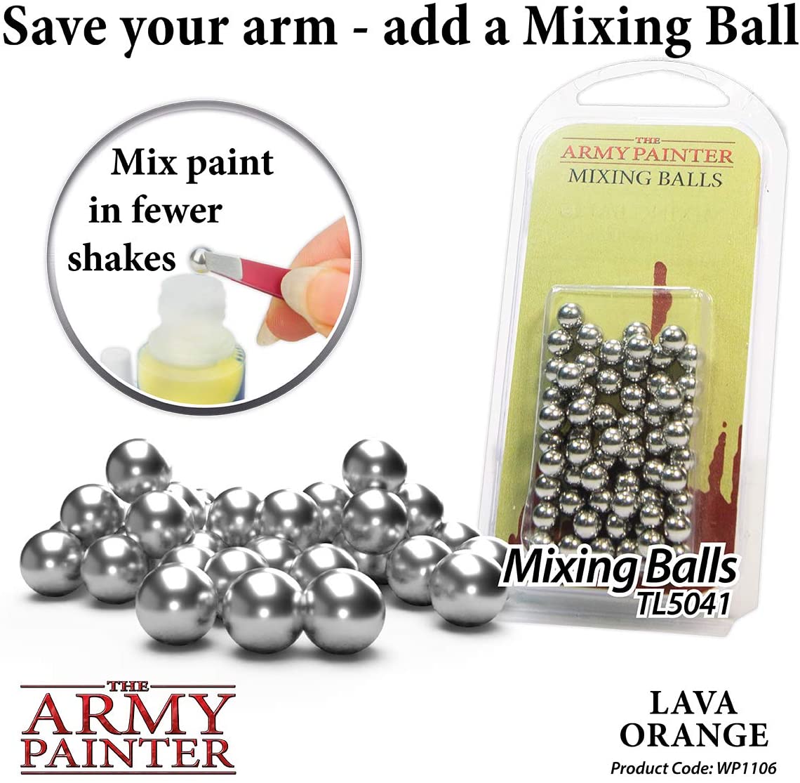 The Army Painter - Warpaints: Lava Orange (18ml/0.6oz)