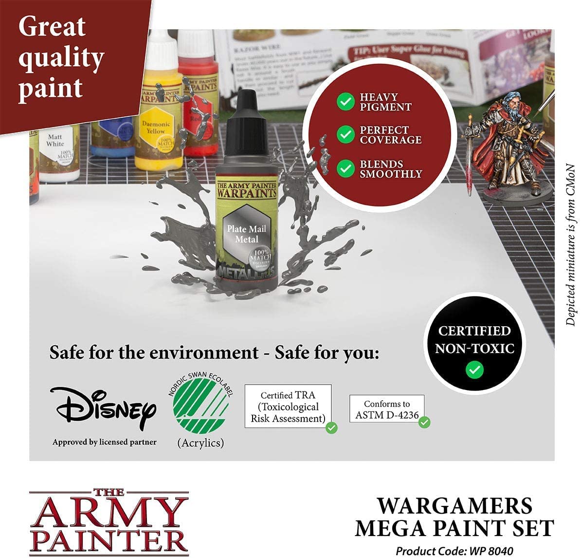 The Army Painter - Wargamers Mega Paint Set