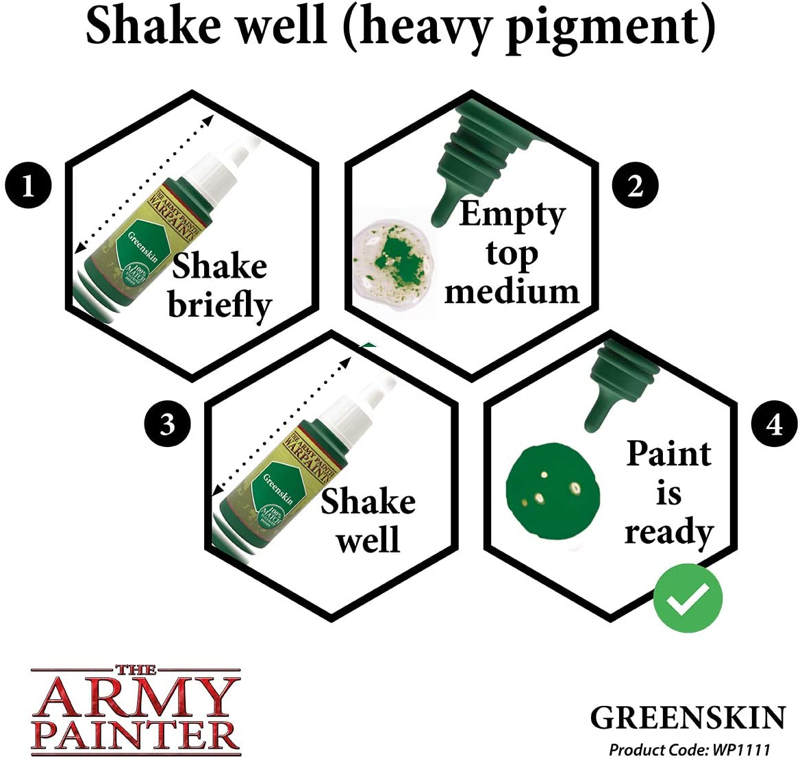 The Army Painter - Warpaints: Greenskin (18ml/0.6oz)