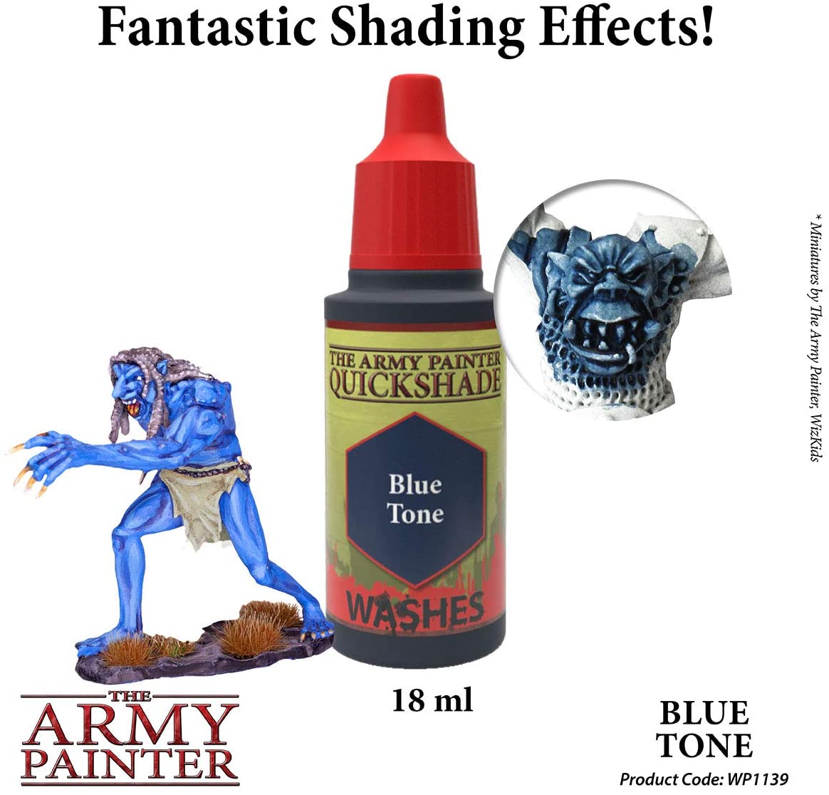 The Army Painter - Quickshade Washes: Blue Tone (18ml/0.6oz)