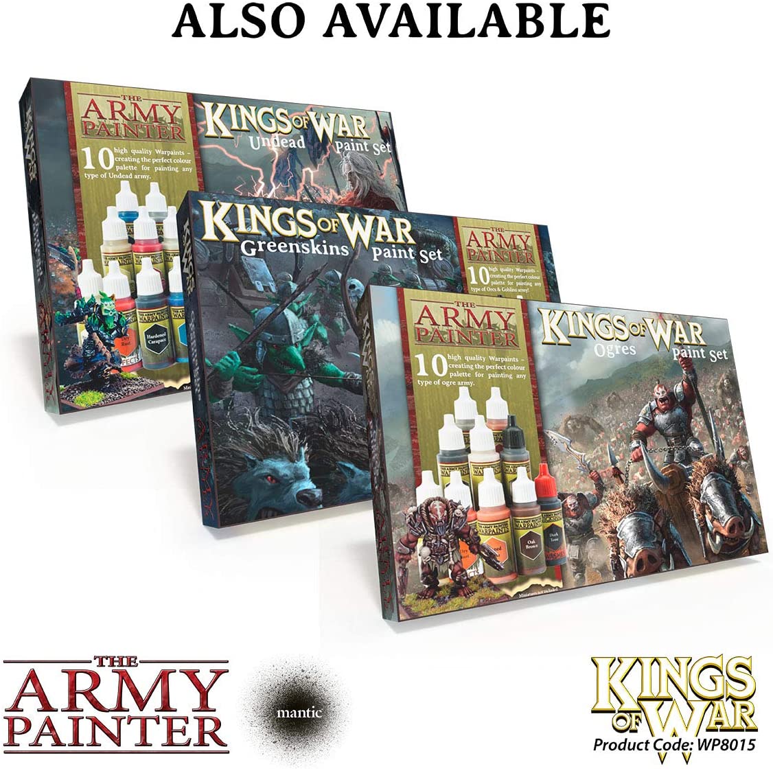 The Army Painter - Kings of War: Dwarfs Paint Set