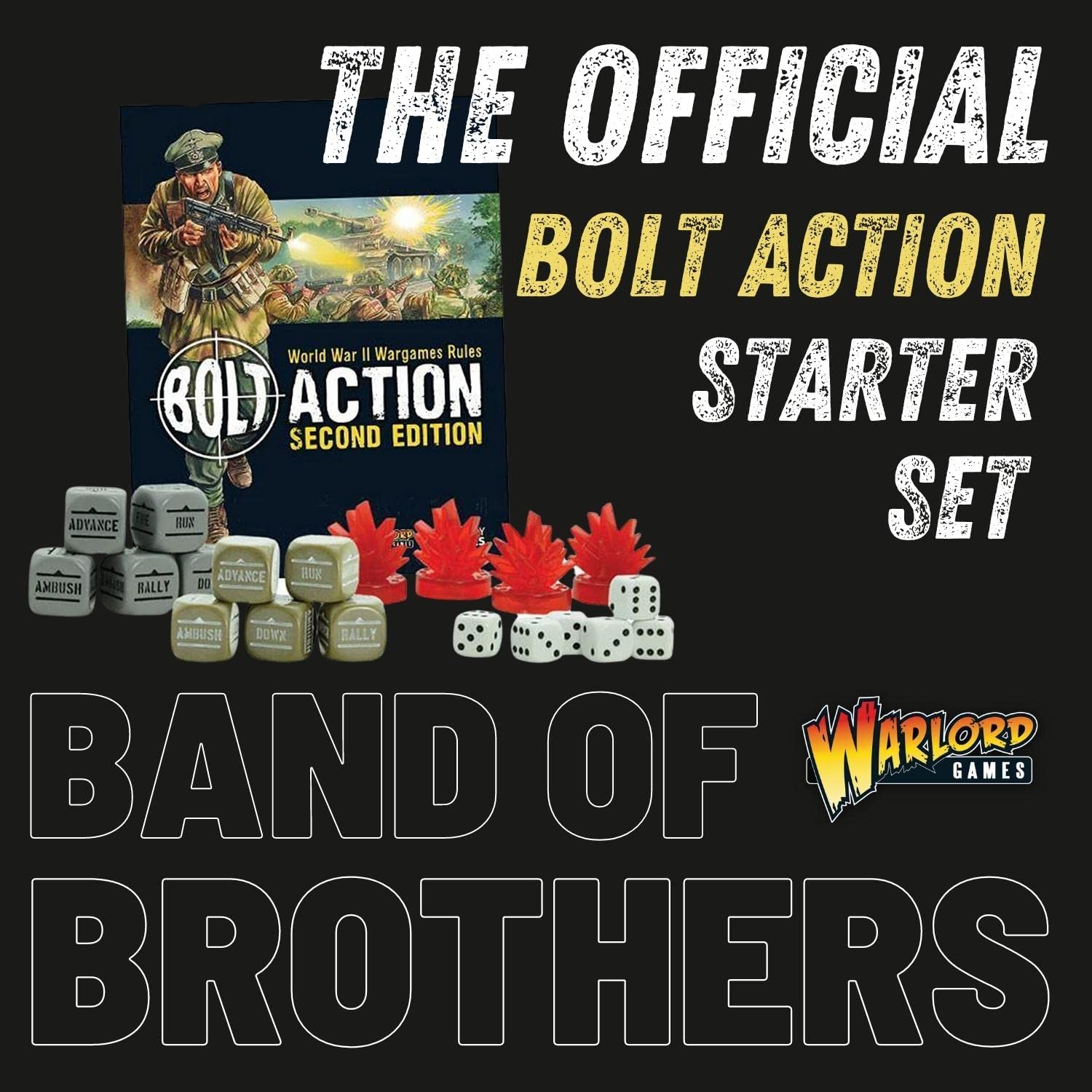 Warlord Games Wargames Delivered Bolt Action Miniatures - Band of