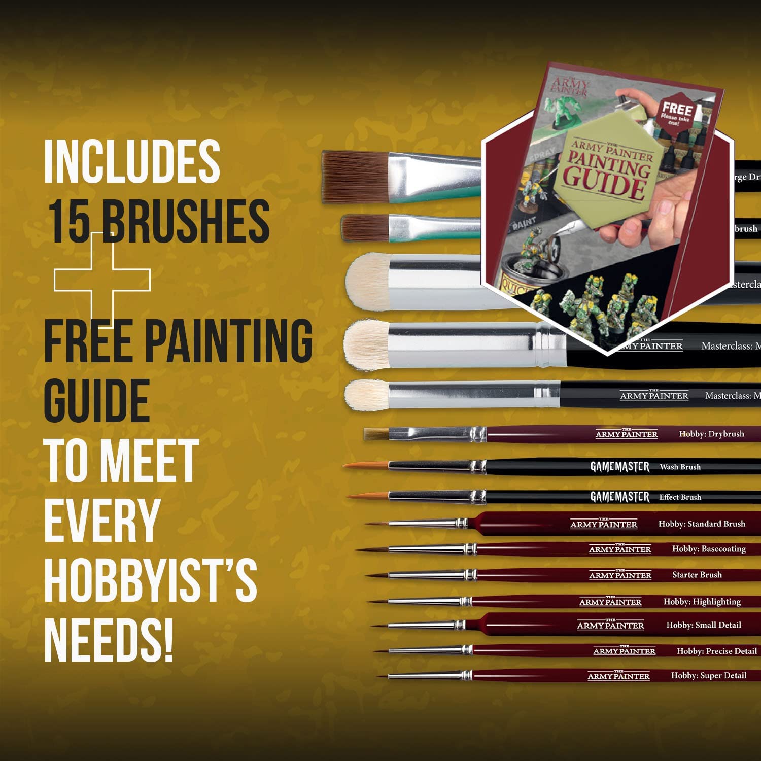 The Army Painter Hobby Starter Mega Brush Set