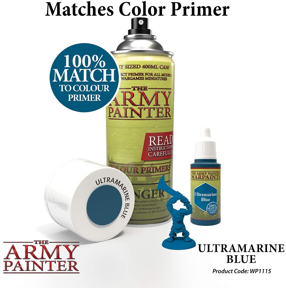 The Army Painter - Warpaints: Ultramarine Blue (18ml/0.6oz)