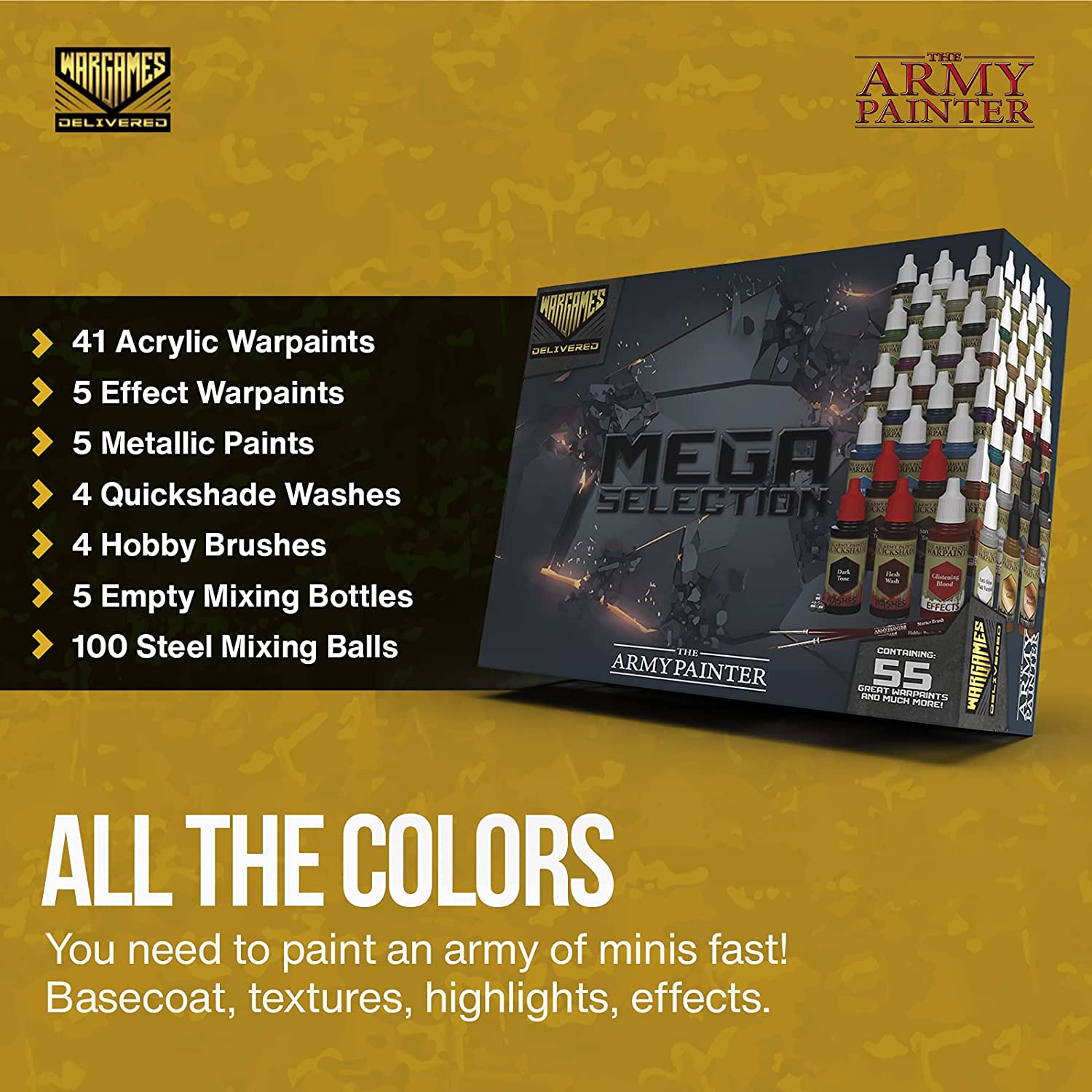 Army Painter Army Painter Warpaints Mega Paint Set