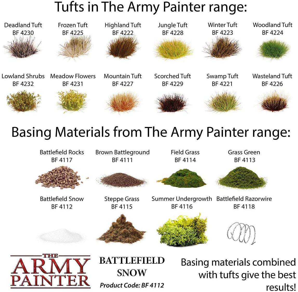 The Army Painter - Battlefield Basing: Snow