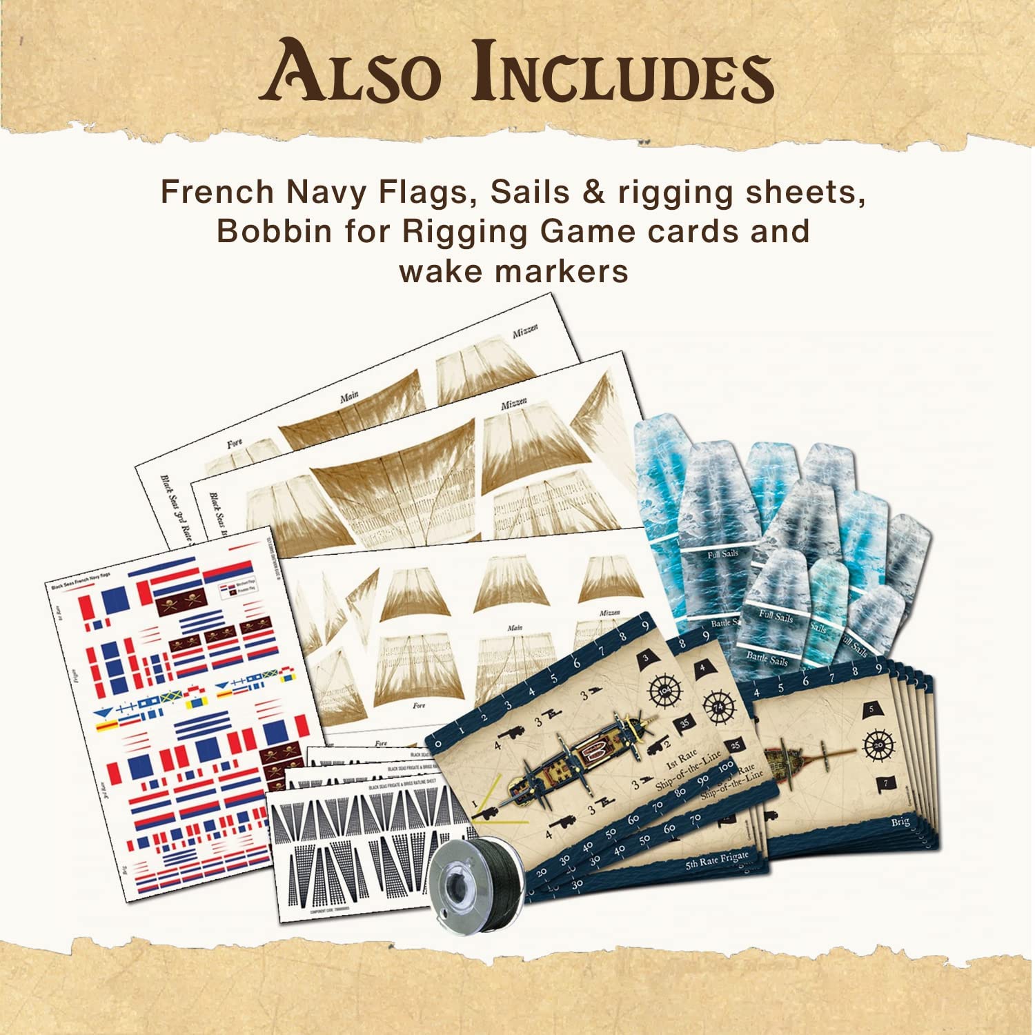 Black Seas - French Navy Fleet (1770-1830)