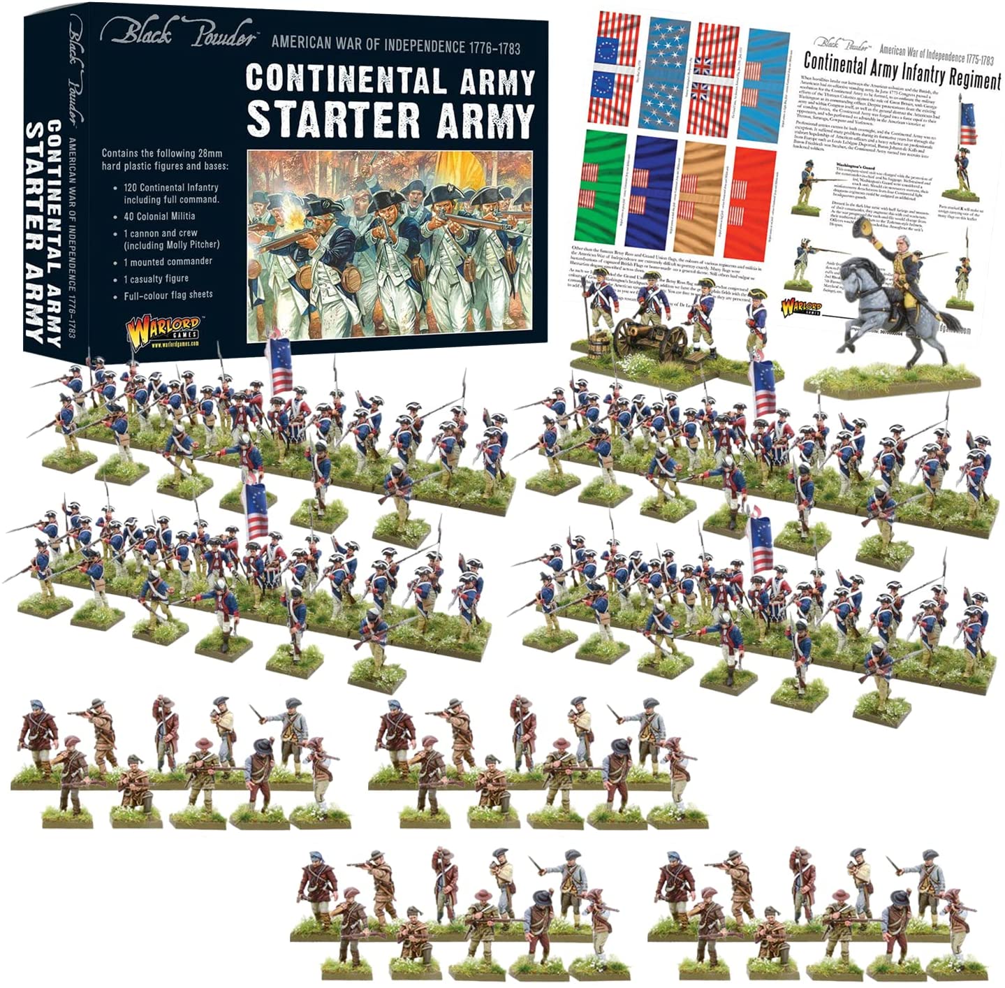 Black Powder - American War of Independence: Continental Army Starter Set